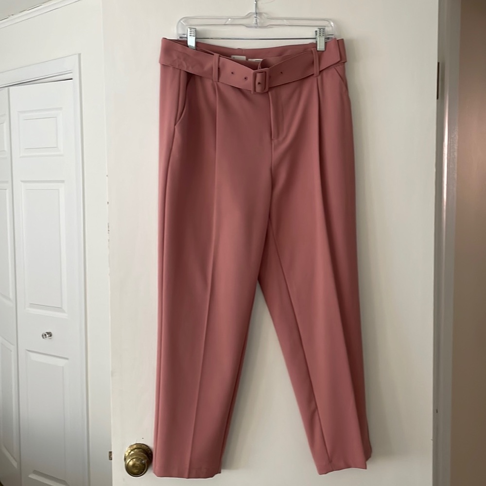 Ankle Length Straight Leg Trouser